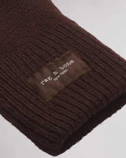 rag & bone Addison Tech Gloves Chocolate Brown Outlet
