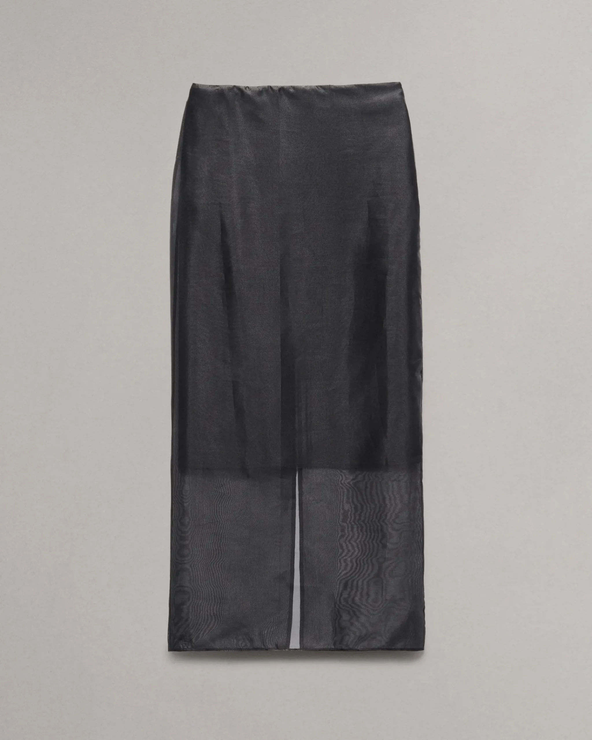 rag & bone Annebet Organza Skirt Black Clearance