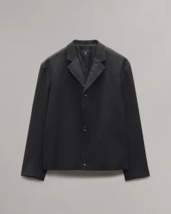 rag & bone Anton Striped Blazer Black Pinstripe Shop