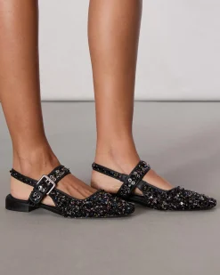 rag & bone Astra Slingback Flats Black Multi Clearance