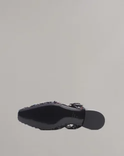 rag & bone Astra Slingback Flats Black Multi Clearance