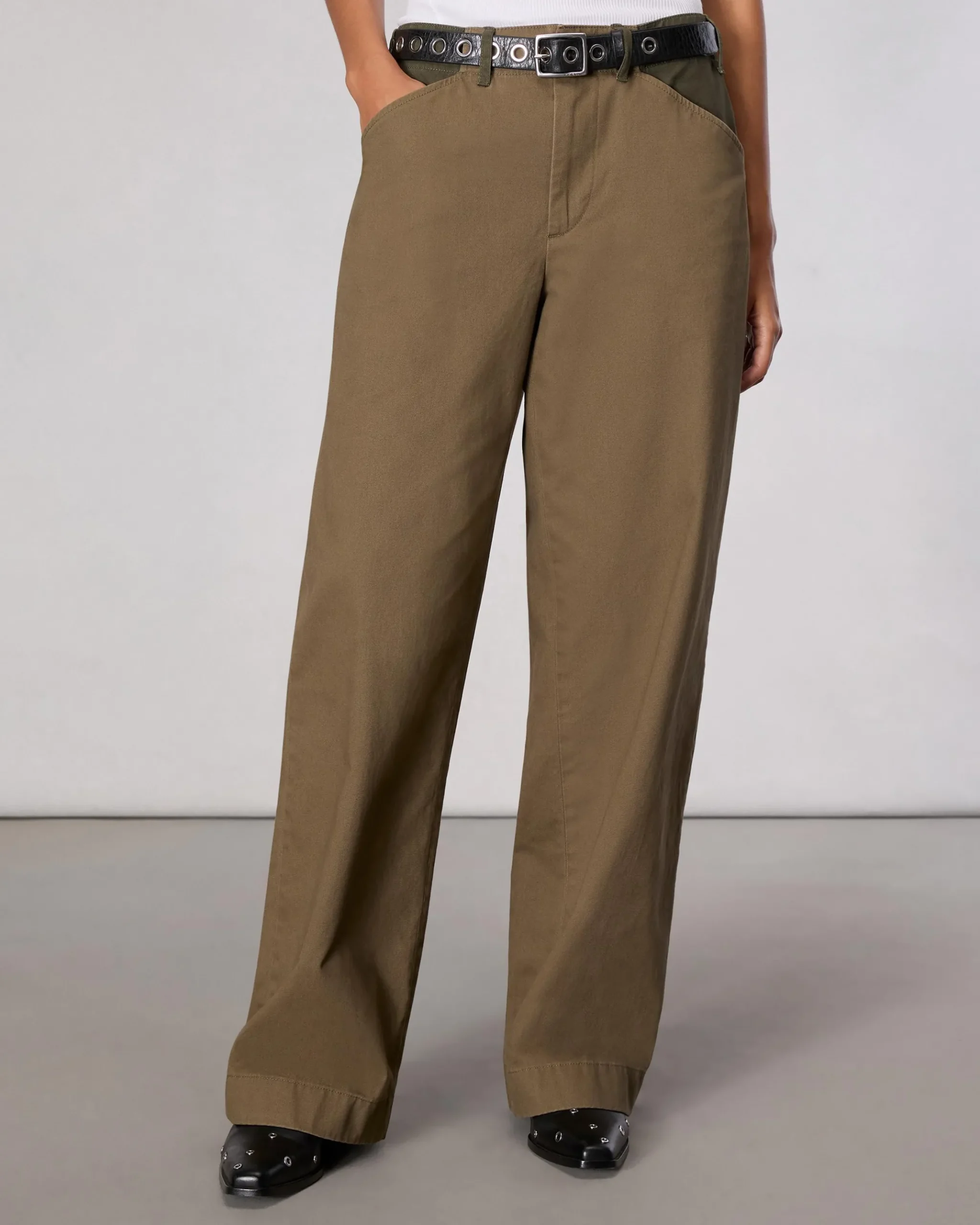 rag & bone Banks Full-Length Pant Army Outlet