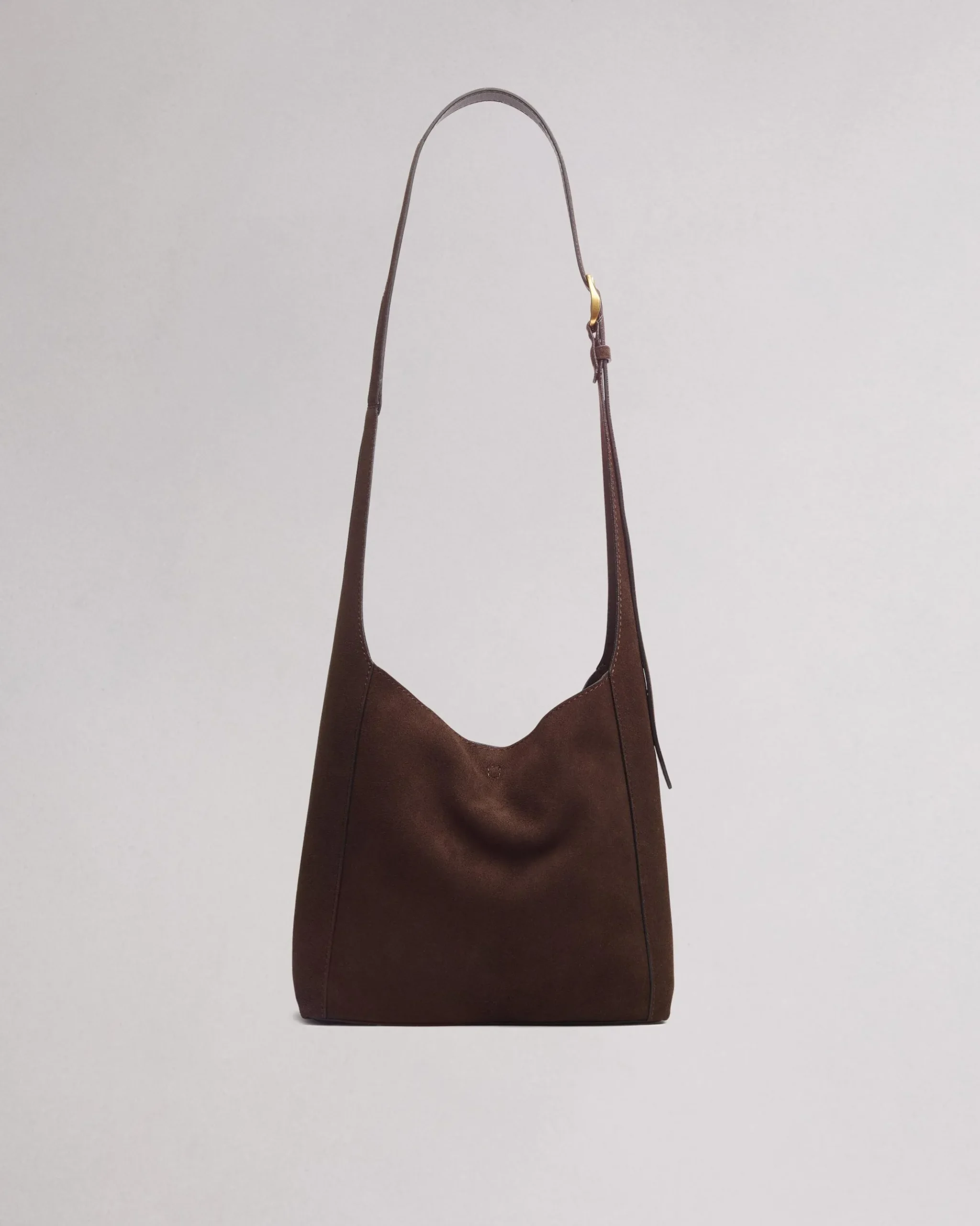 rag & bone Belize Small Suede Shopper Dark Espresso Suede Online