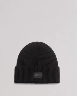 rag & bone Blake Beanie Black Discount