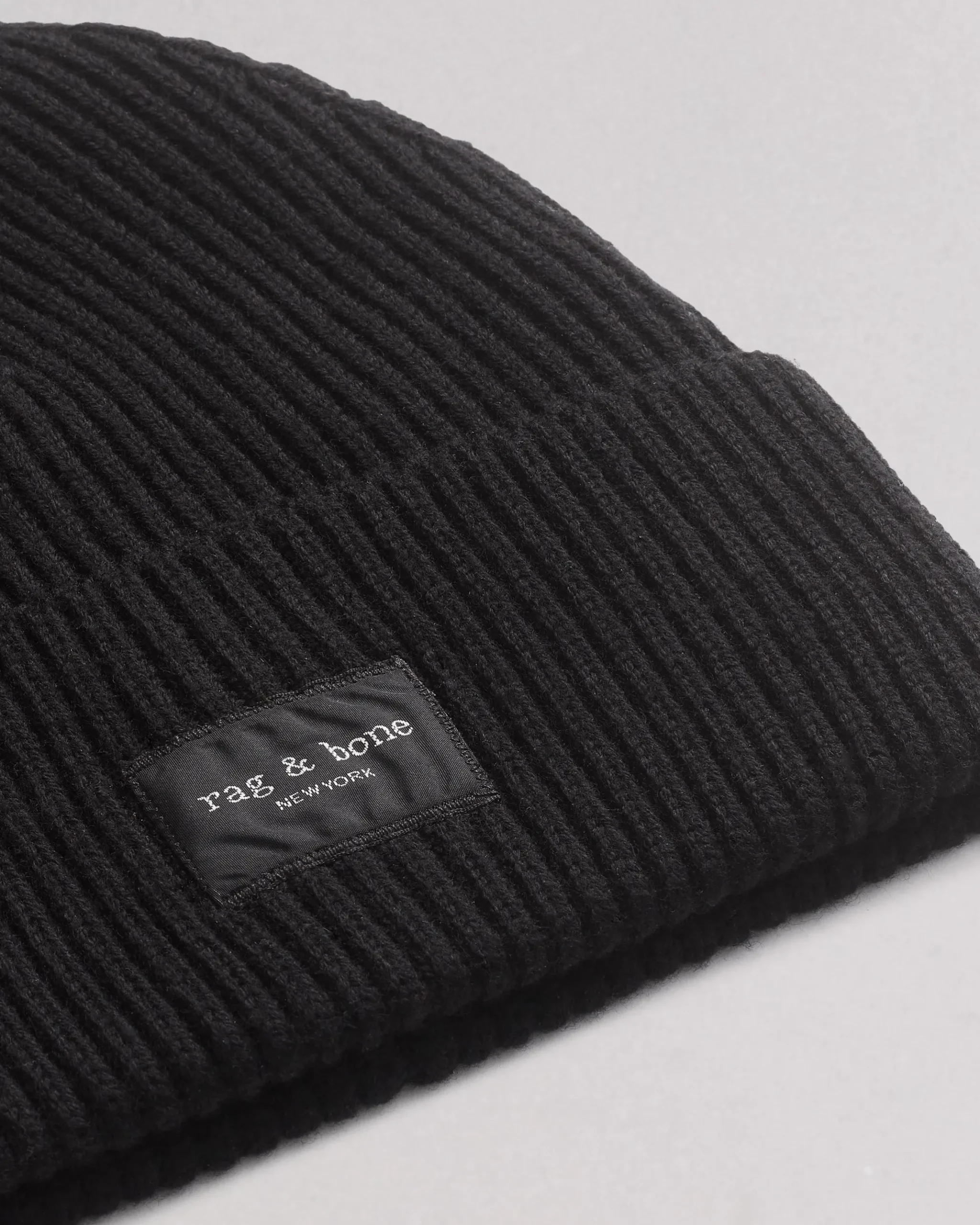rag & bone Blake Beanie Black Discount