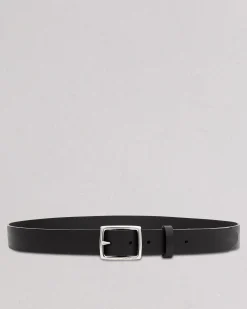 rag & bone Boyfriend Leather Belt Black Sale