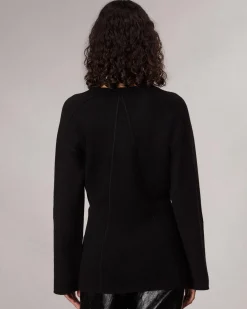 rag & bone Bridget V-Neck Cardigan Black Fashion