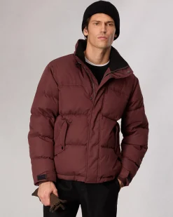 rag & bone Bubble Down Jacket Mahogany Clearance