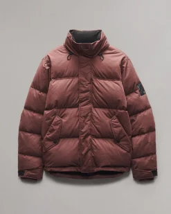 rag & bone Bubble Down Jacket Mahogany Clearance