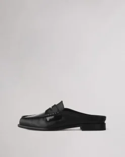 rag & bone Carter Leather Mule Black Outlet