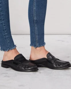 rag & bone Carter Leather Mule Black Outlet