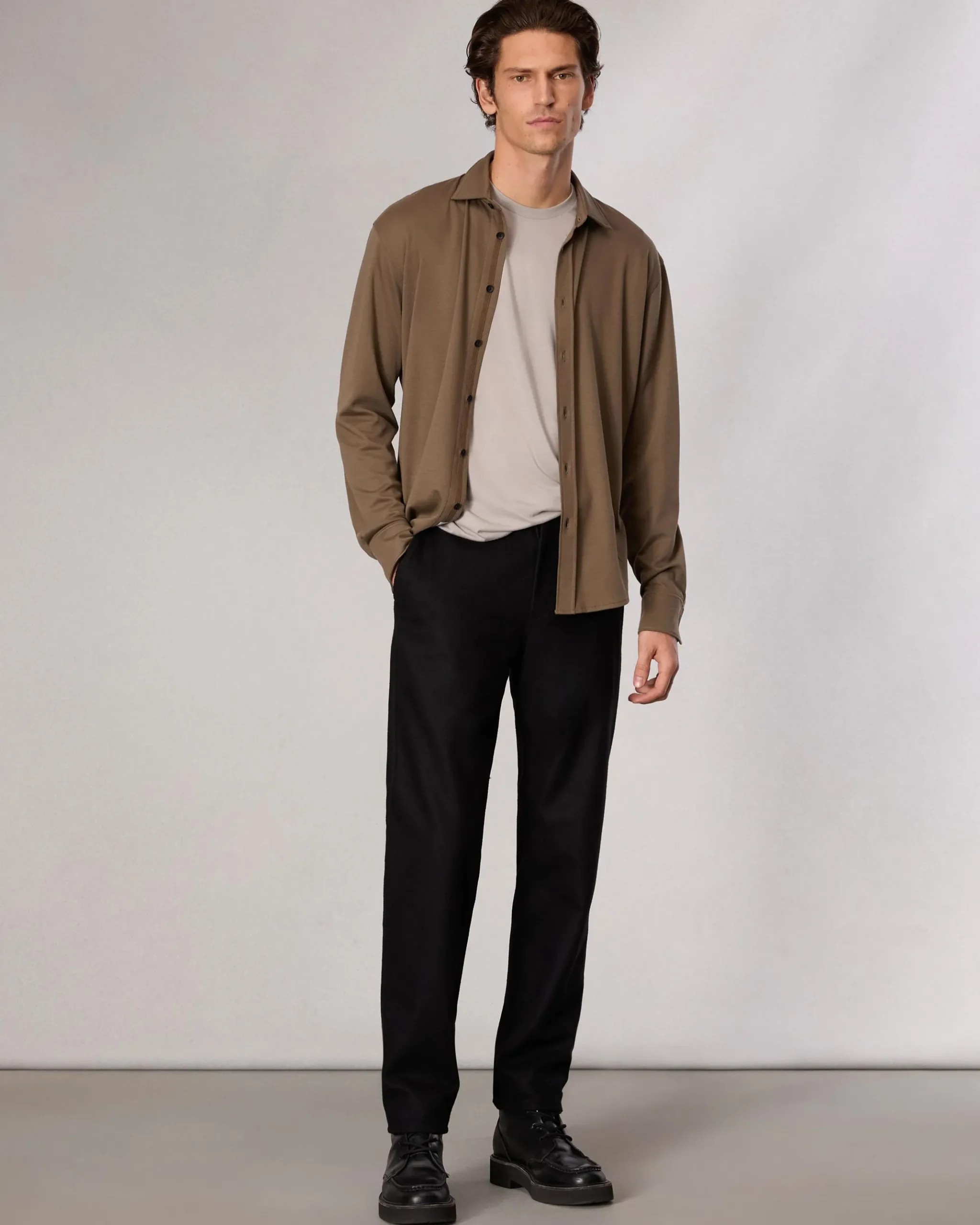 rag & bone Classic Tech Jersey Tee Skyscraper Cheap