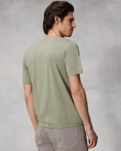 rag & bone Classic Tech Jersey Tee Faded Army Cheap