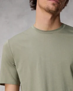 rag & bone Classic Tech Jersey Tee Faded Army Cheap