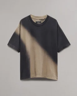 rag & bone Cliff Relaxed Fit Cotton T-Shirt Dark Army Best