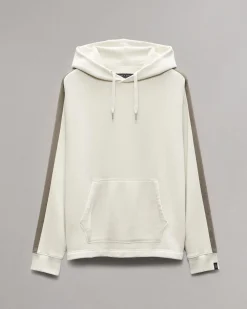 rag & bone Cotton-Blend Hoodie Turtledove Online