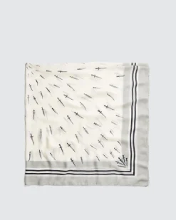 rag & bone Dagger Cashmere Scarf White Shop