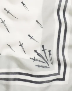 rag & bone Dagger Cashmere Scarf White Shop