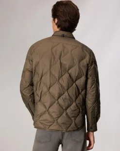 rag & bone Dane Down Shirt Jacket Gravel Cheap