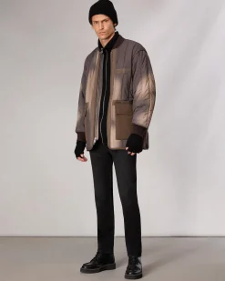 rag & bone Delta Liner Jacket Gravel Gradient Clearance