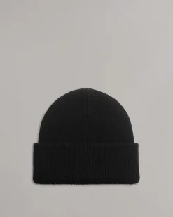 rag & bone Downing Cashmere Beanie Black Shop