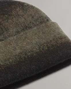 rag & bone Downing Wool-Blend Beanie Green Multi Sale