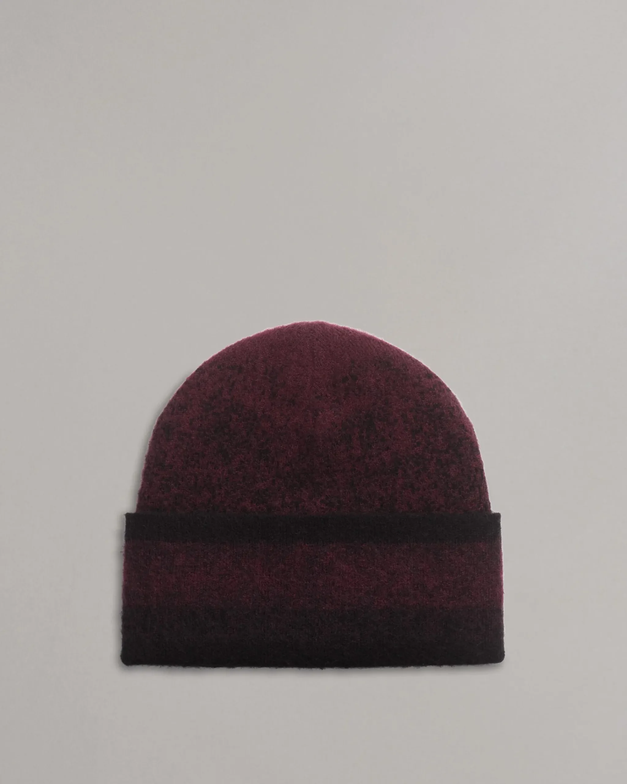 rag & bone Downing Wool-Blend Beanie Burgundy Multi Best Sale