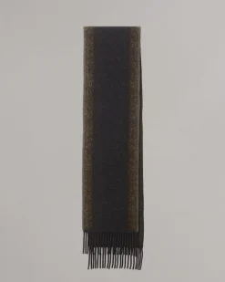 rag & bone Downing Wool-Blend Scarf Green Multi Online
