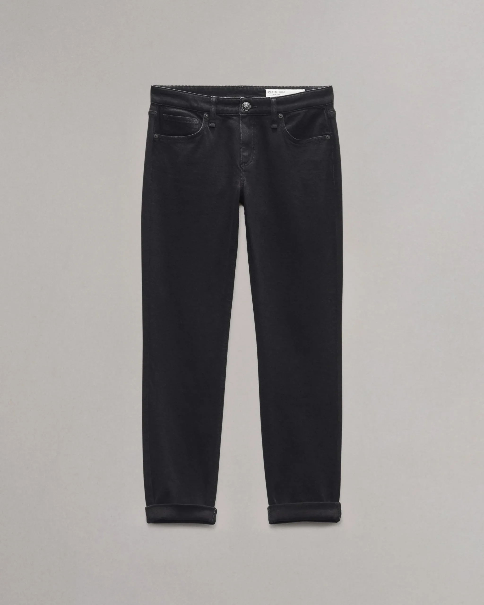 rag & bone Dre Slim Boyfriend Jean Black Outlet
