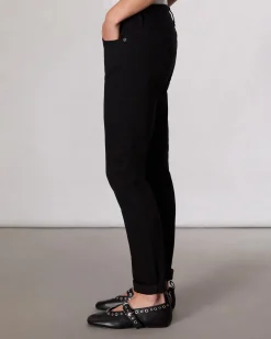 rag & bone Dre Slim Boyfriend Jean Black Outlet