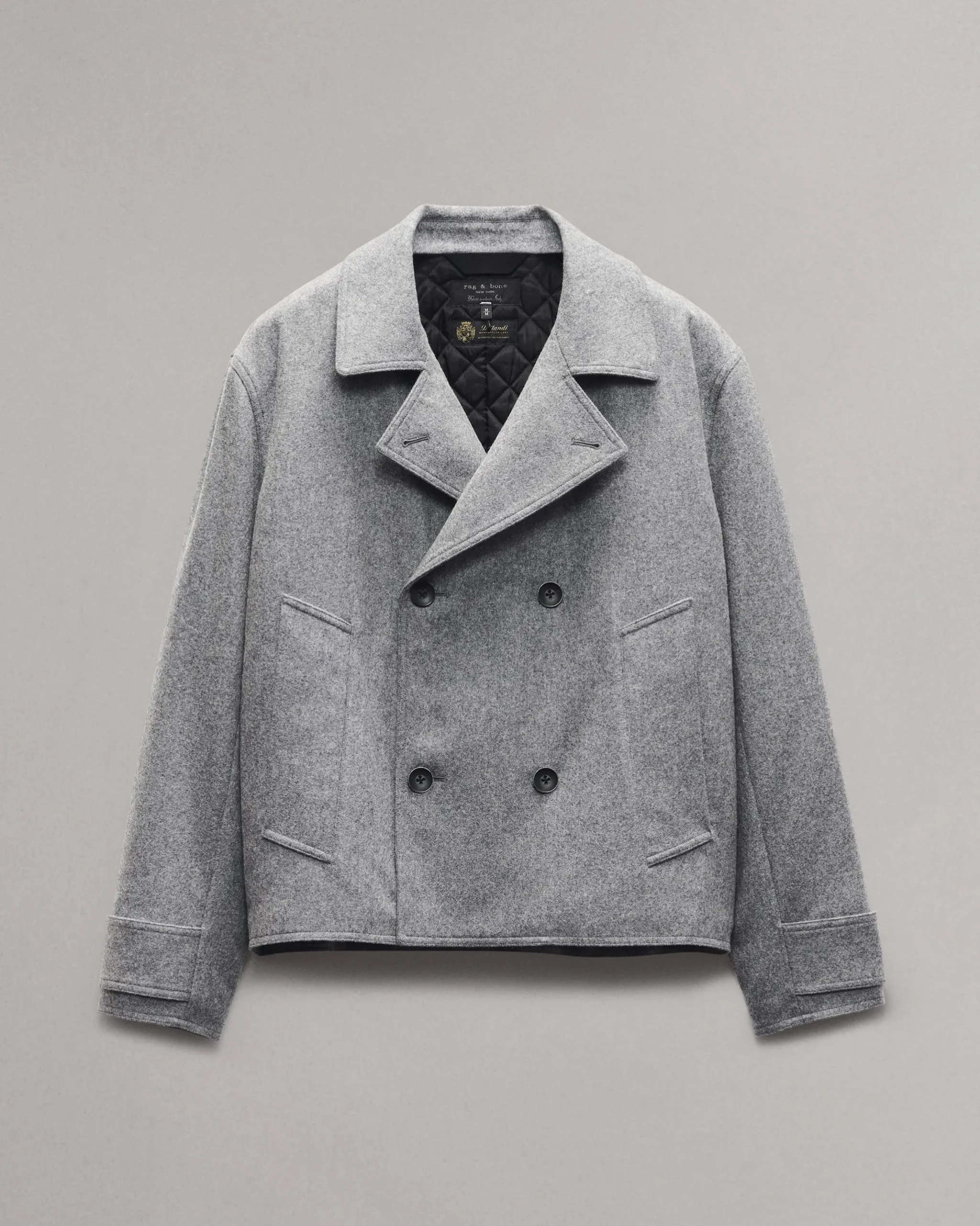 rag & bone Eddy Wool-Blend Jacket Mid Charcoal Sale