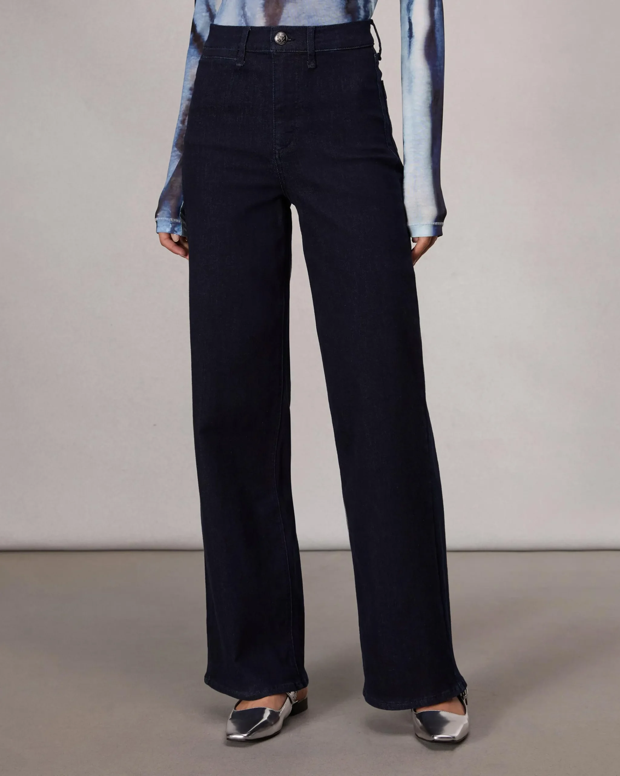 rag & bone Epic Hadley Wide-Leg Jean Rinse Flash Sale