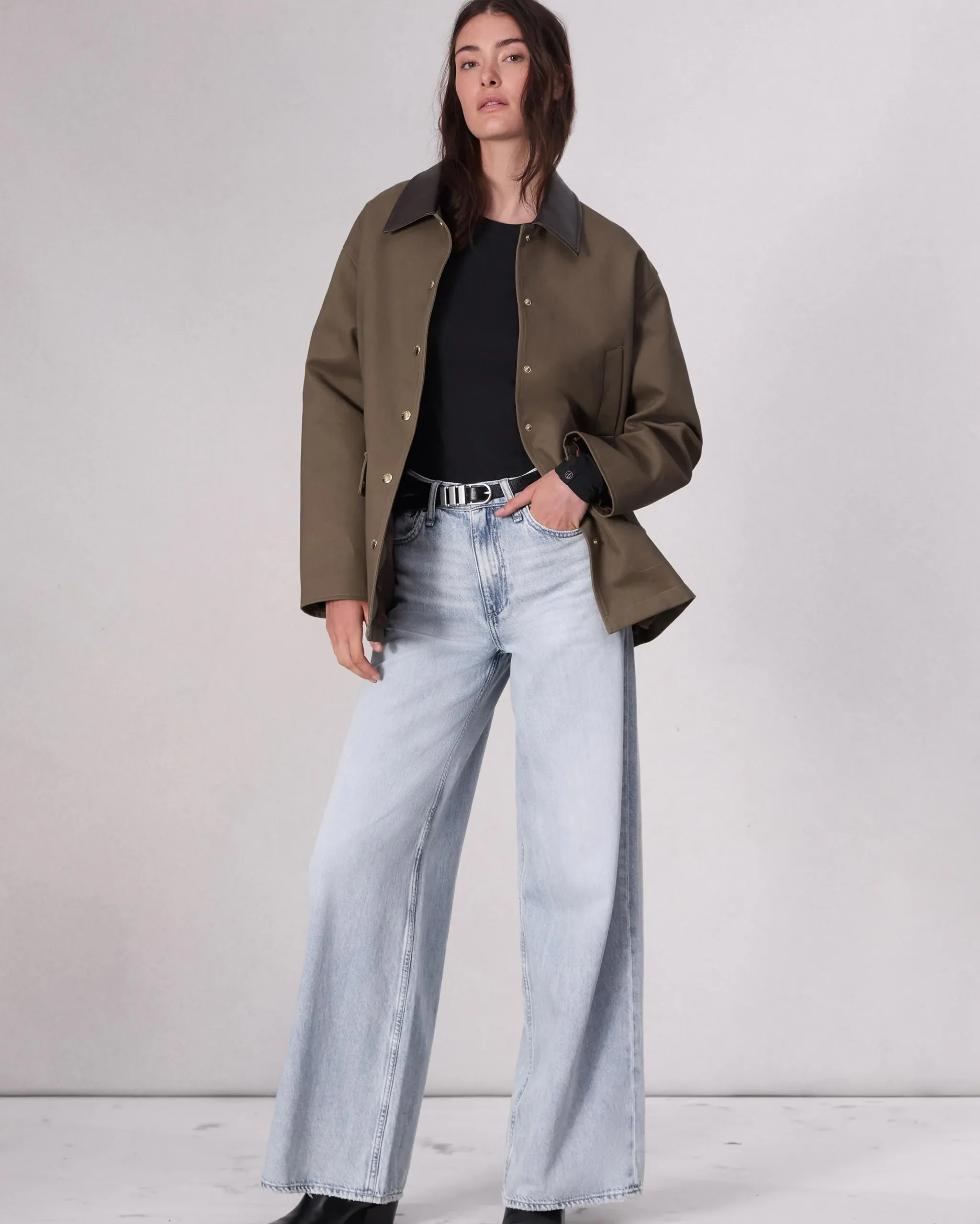 rag & bone Featherweight Sofie Wide-Leg Jean Kierra Best Sale