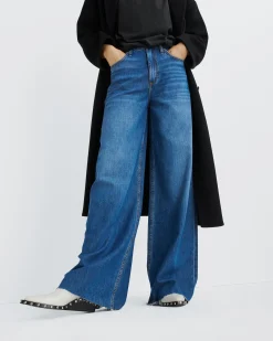 rag & bone Featherweight Sofie Wide-Leg Jean Otto Outlet