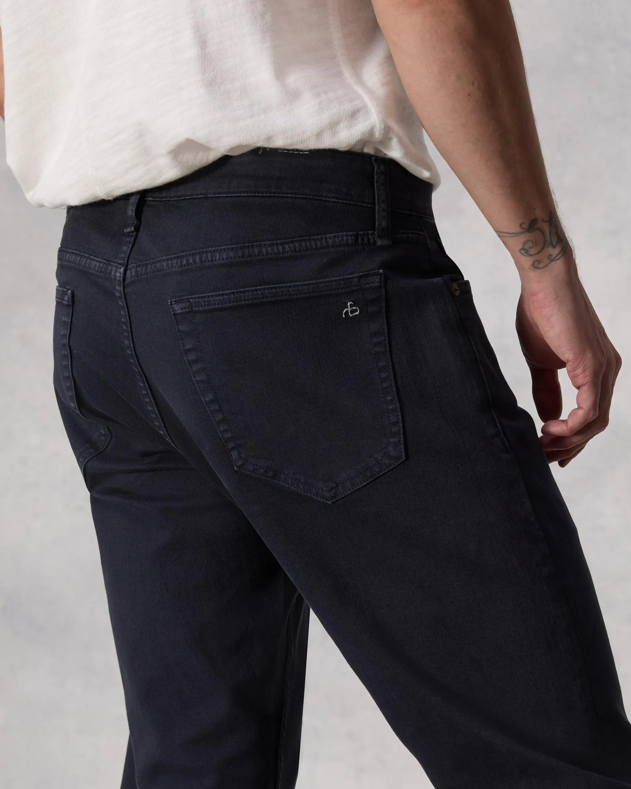 rag & bone Fit 2 Slim Fit Jean Navy Clearance