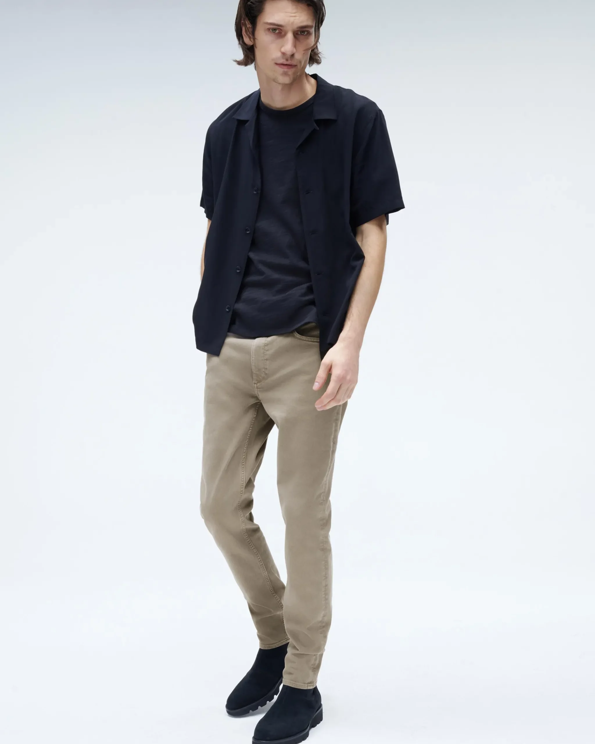 rag & bone Fit 2 Slim Fit Jean Dark Taupe Hot