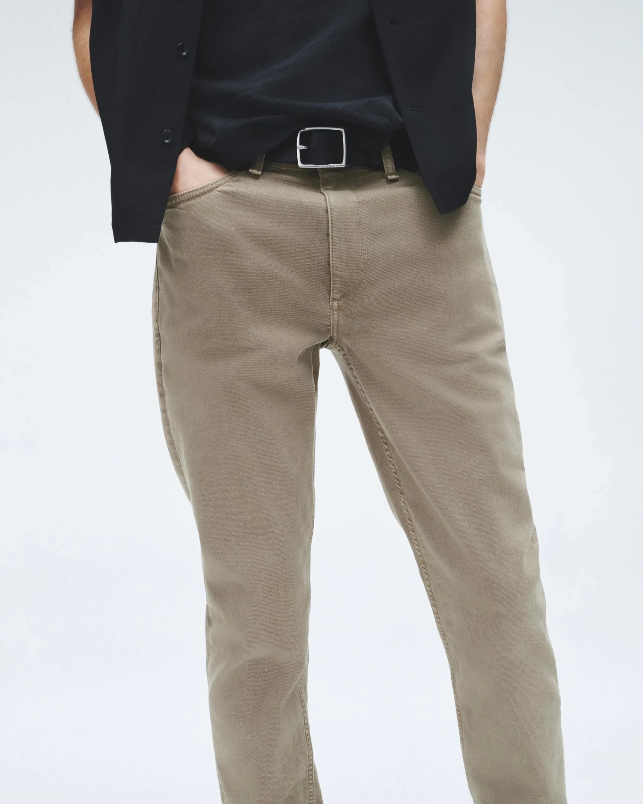rag & bone Fit 2 Slim Fit Jean Dark Taupe Hot