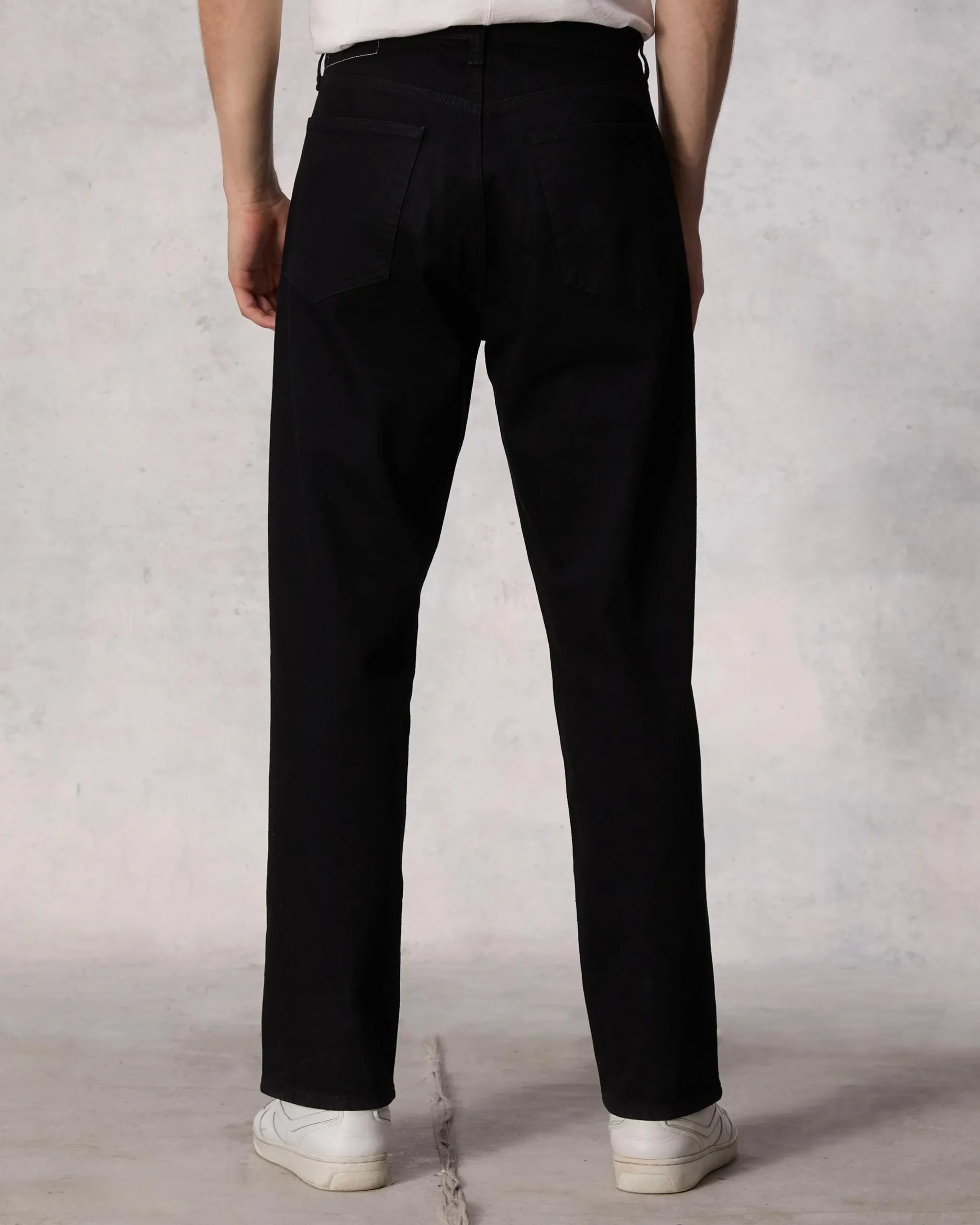 rag & bone Fit 4 Straight Fit Jean Black New