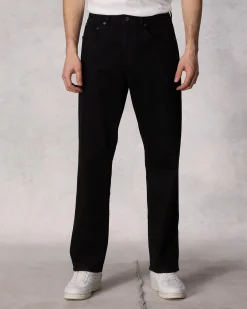 rag & bone Fit 4 Straight Fit Jean Black New