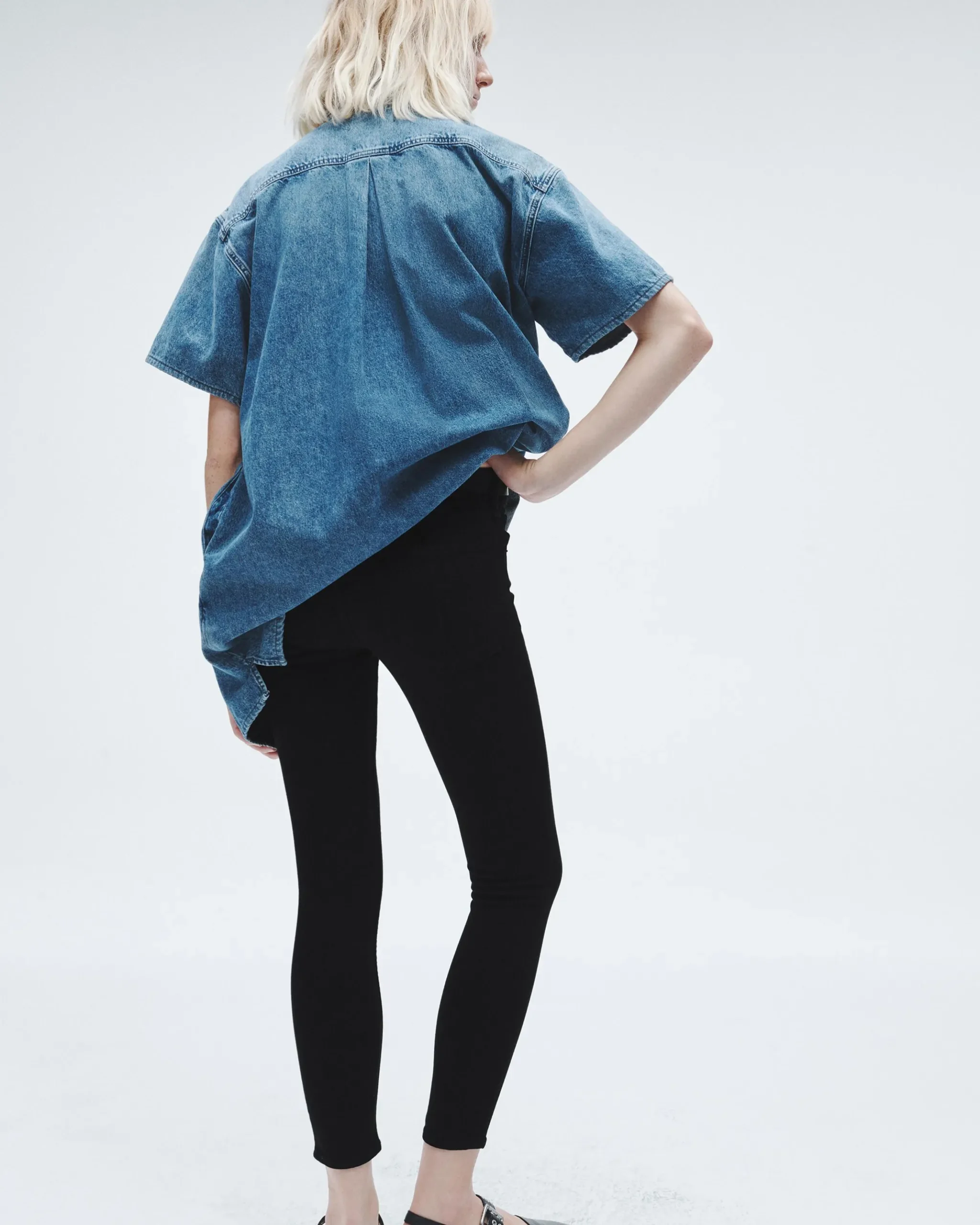 rag & bone Flexi Cate Ankle Skinny Jean Black Best Sale