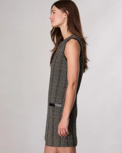 rag & bone Frances Tweed Mini Dress Black Multi Outlet