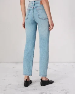 rag & bone Harlow Ankle Straight Jean Lou New