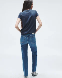rag & bone Harlow Full Length Straight Jean Kendra Shop