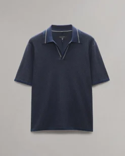 rag & bone Harvey Jonny Collar Polo Salute Shop