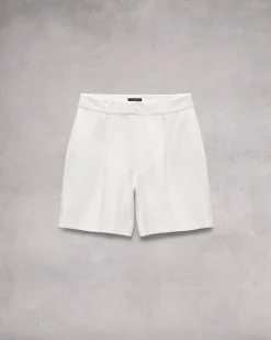 rag & bone Irina Ponte 12.5" Short White Outlet