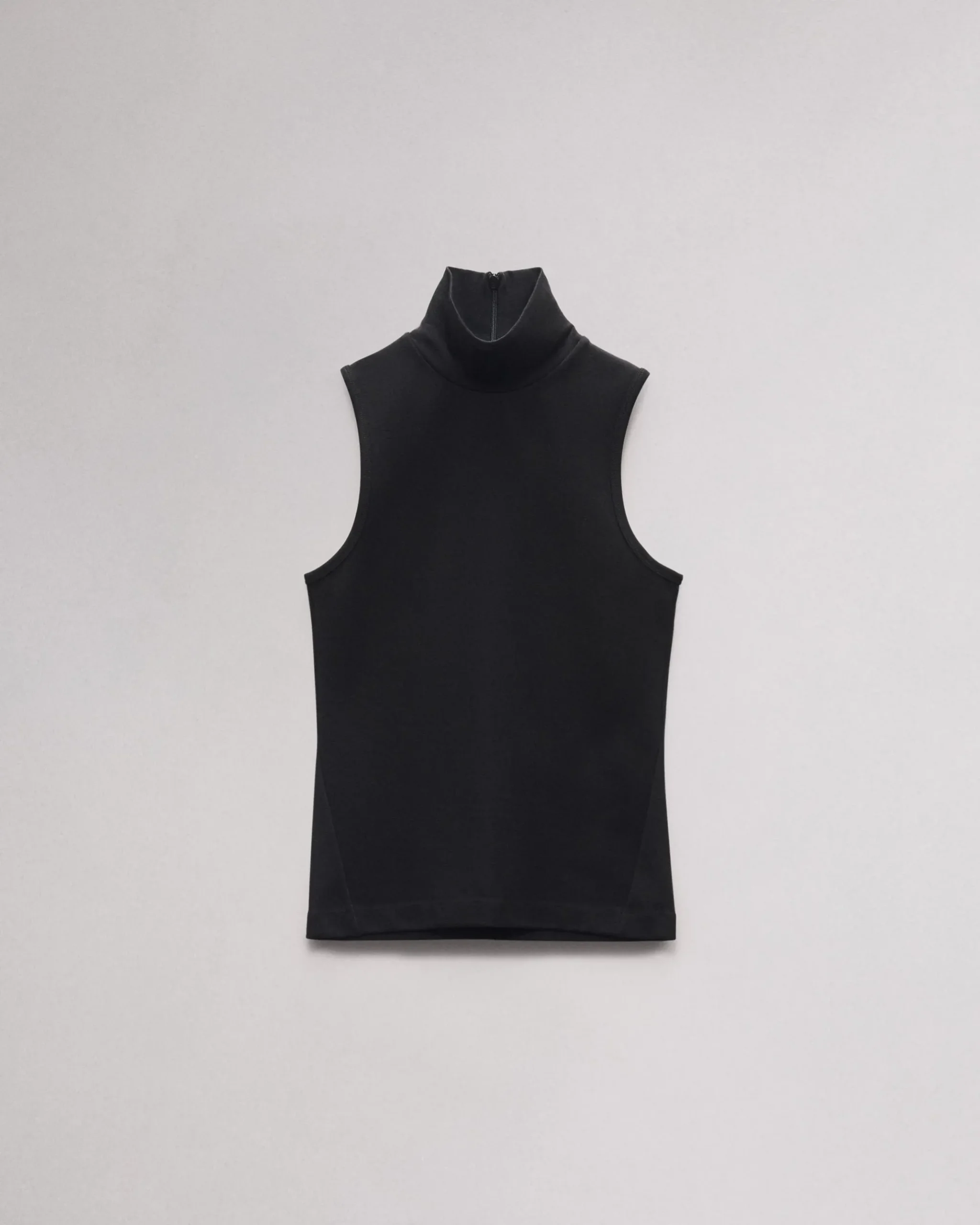 rag & bone Irina Turtleneck Tank Black Best