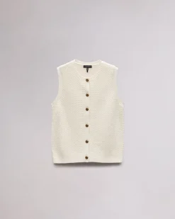 rag & bone Jax Wool Cardigan Turtledove Flash Sale