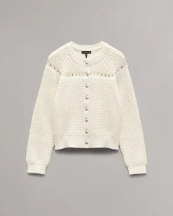 rag & bone Kathryn Cardigan Ivory Hot