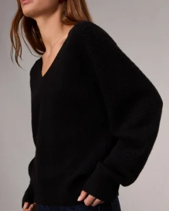 rag & bone Kaylee Cashmere Sweater Black Outlet