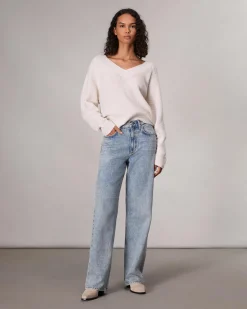 rag & bone Kaylee Cashmere Sweater Ivory Clearance
